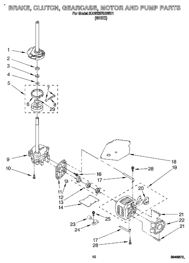 Diagram for KAWE870BWH1
