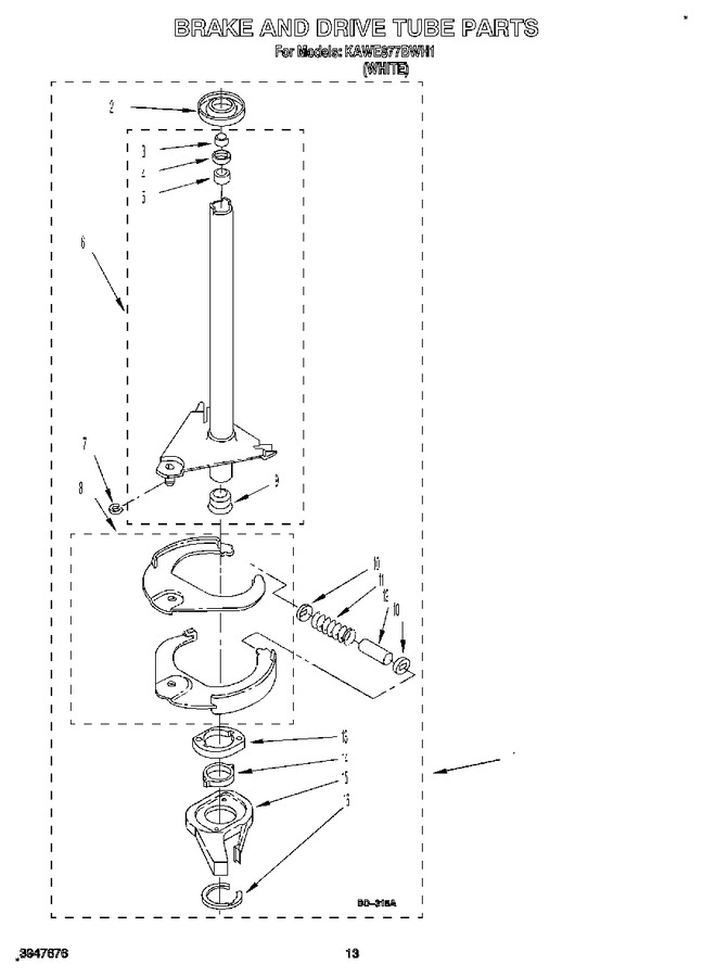 Diagram for KAWE877BWH1