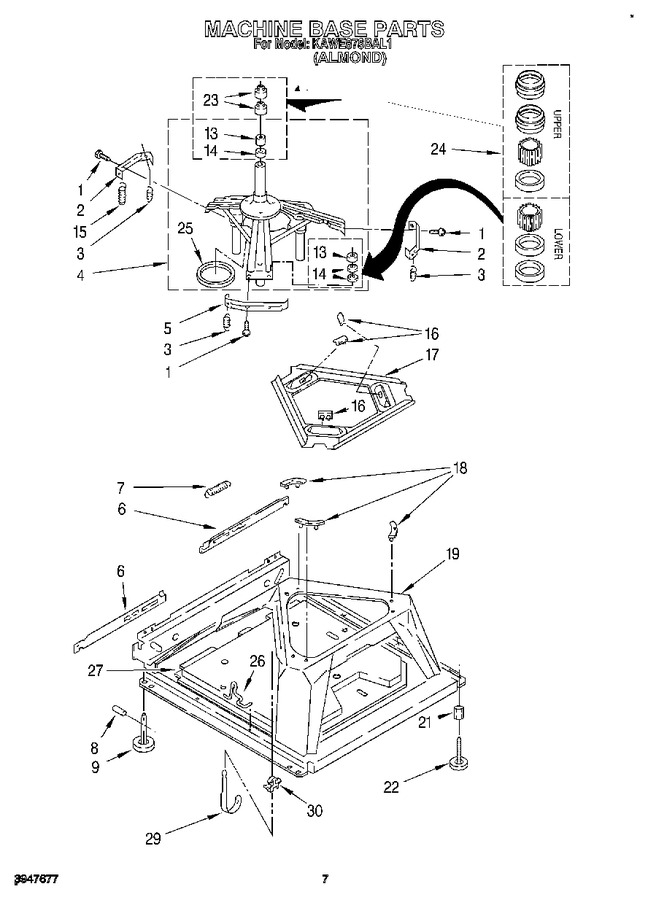 Diagram for KAWE878BAL1