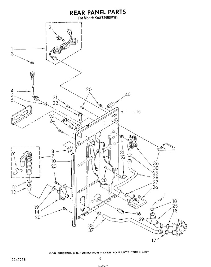 Diagram for KAWE900SWH1