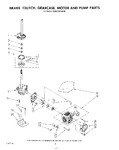 Diagram for 07 - Brake, Clutch, Gearcase, Motor And Pump