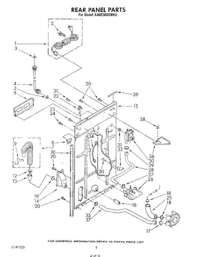 Diagram for KAWE900SWH2