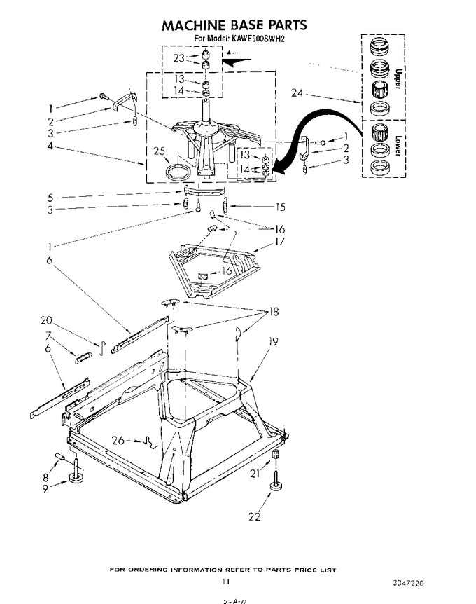 Diagram for KAWE900SWH2