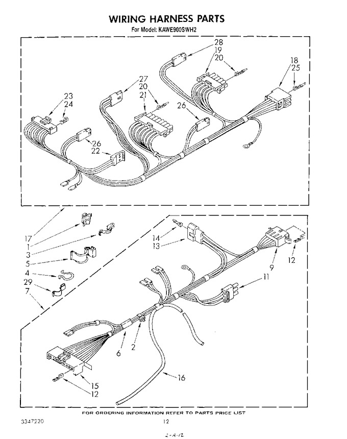 Diagram for KAWE900SWH2