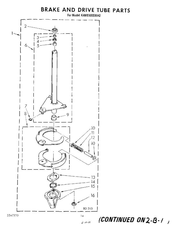 Diagram for KAWE900SWH2