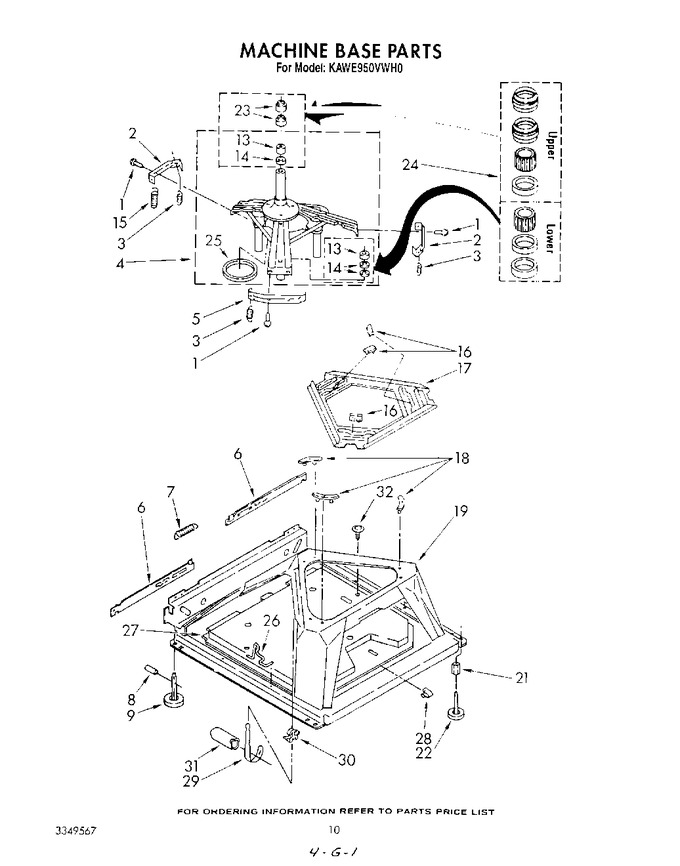 Diagram for KAWE950VAL0