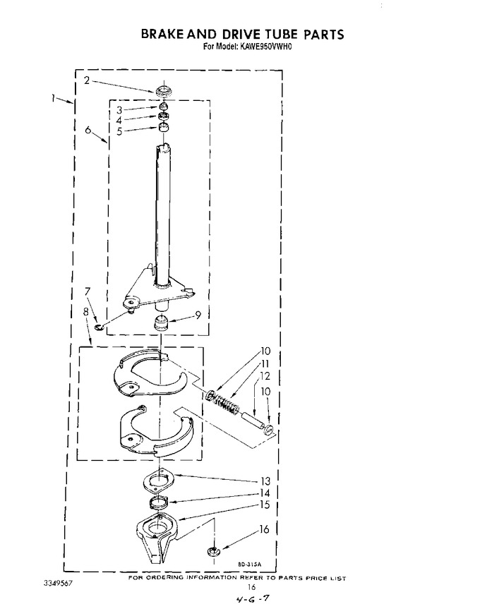 Diagram for KAWE950VWH0
