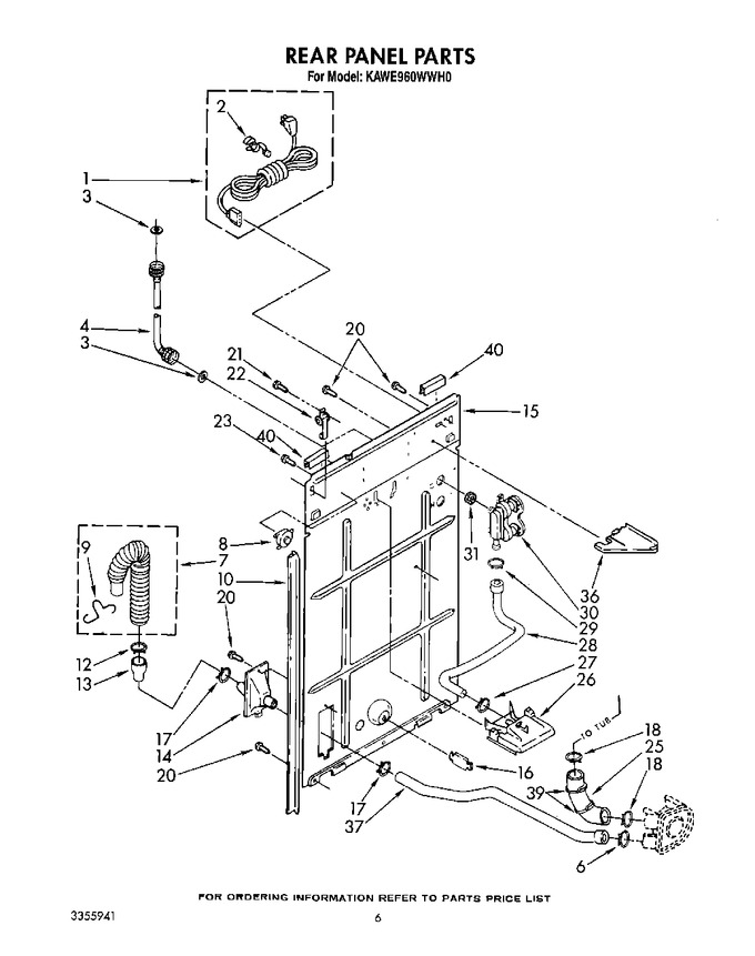 Diagram for KAWE960WAL0