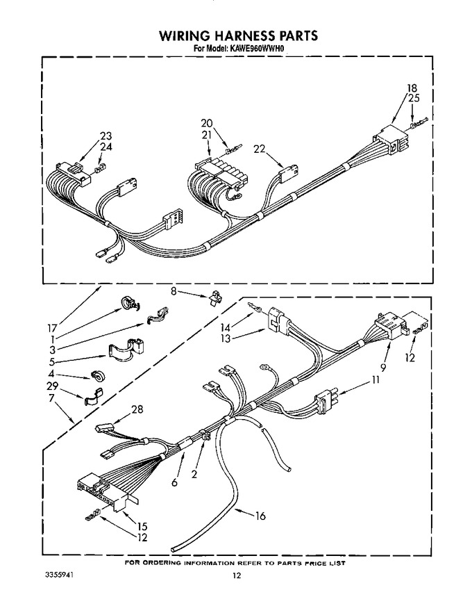 Diagram for KAWE960WAL0