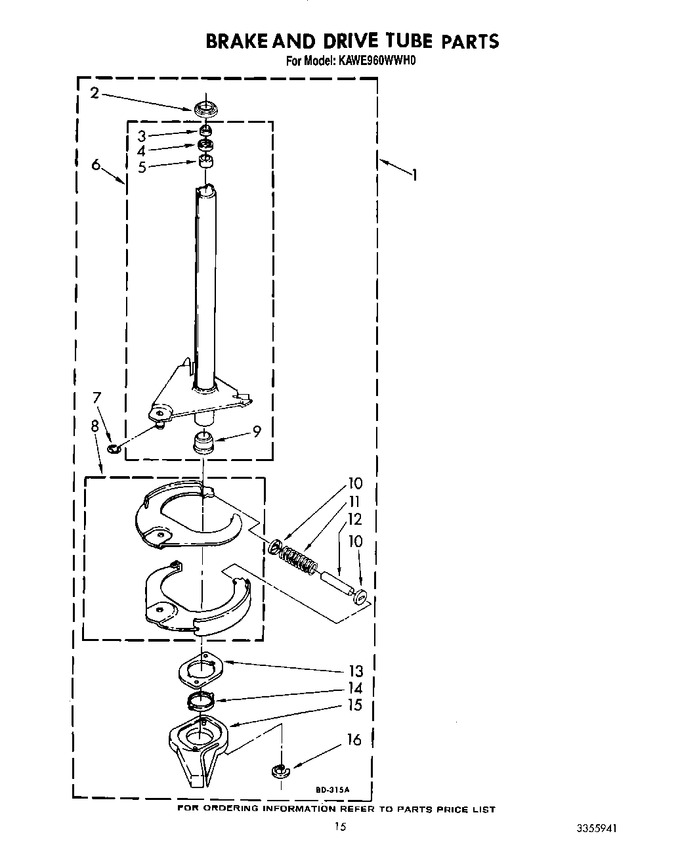 Diagram for KAWE960WAL0