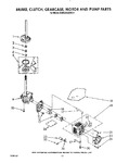 Diagram for 09 - Brake, Clutch, Gearcase, Motor And Pump