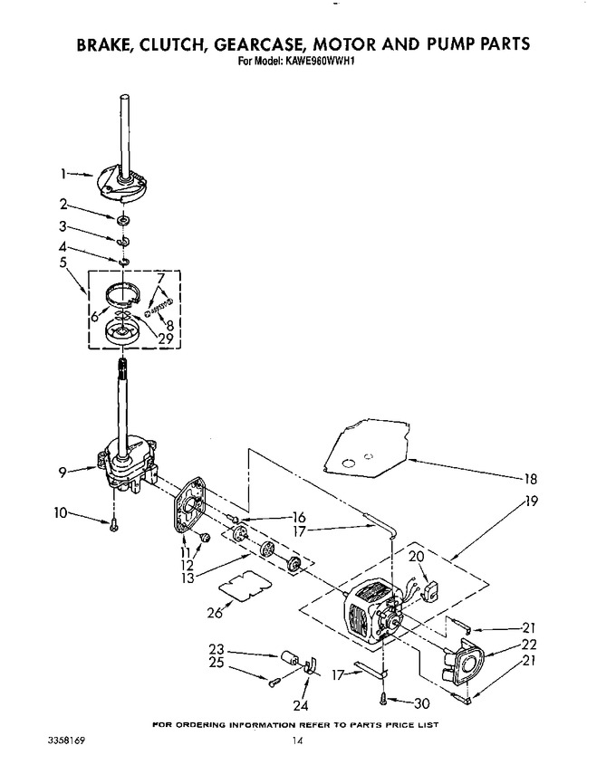 Diagram for KAWE960WAL1