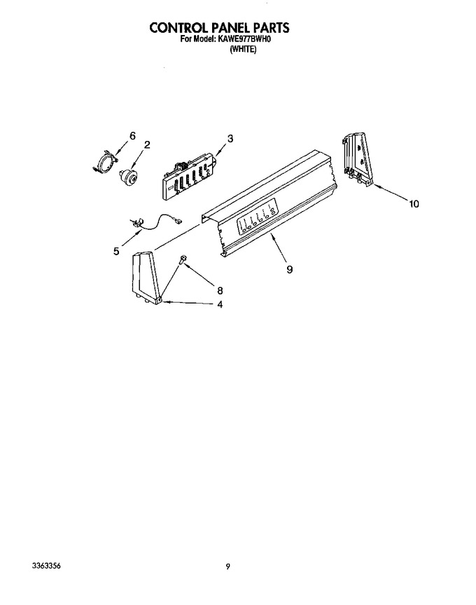 Diagram for KAWE977BWH0