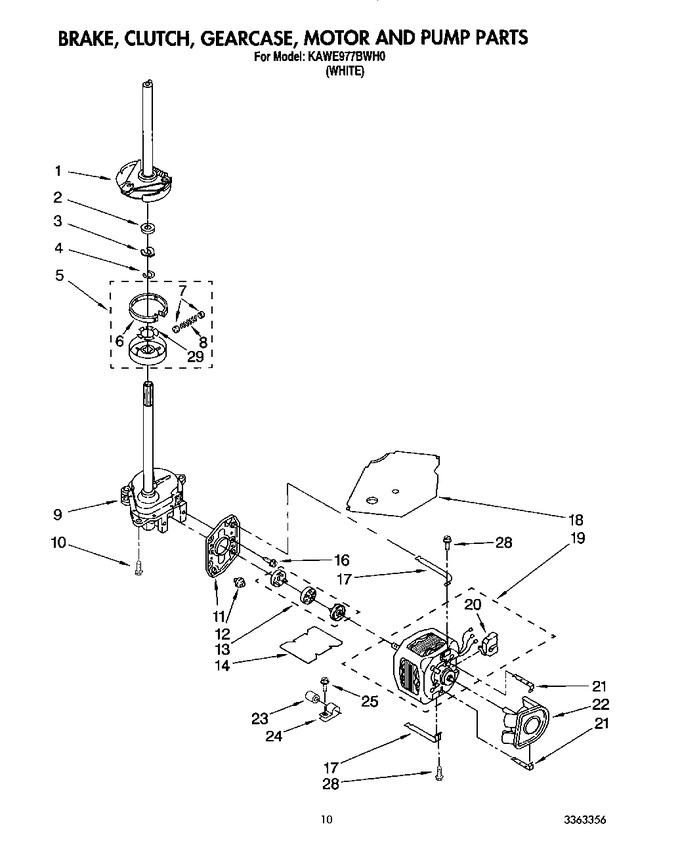 Diagram for KAWE977BWH0