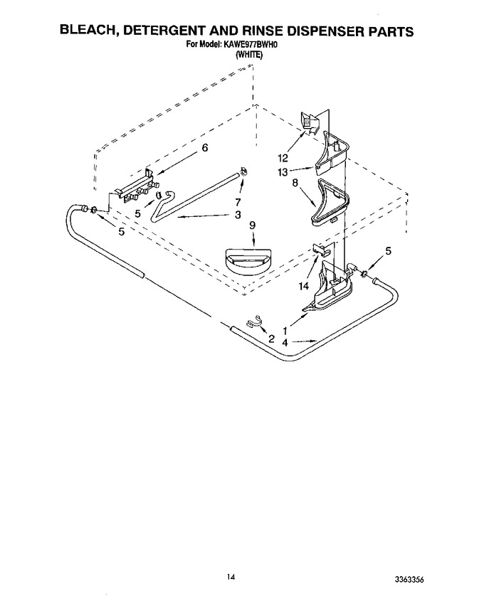 Diagram for KAWE977BWH0