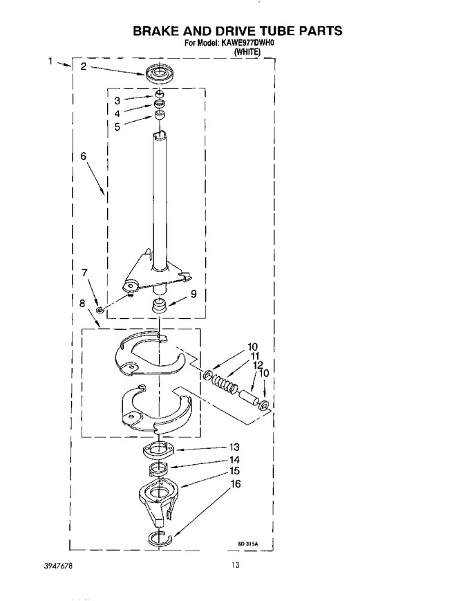 Diagram for KAWE977DWH0