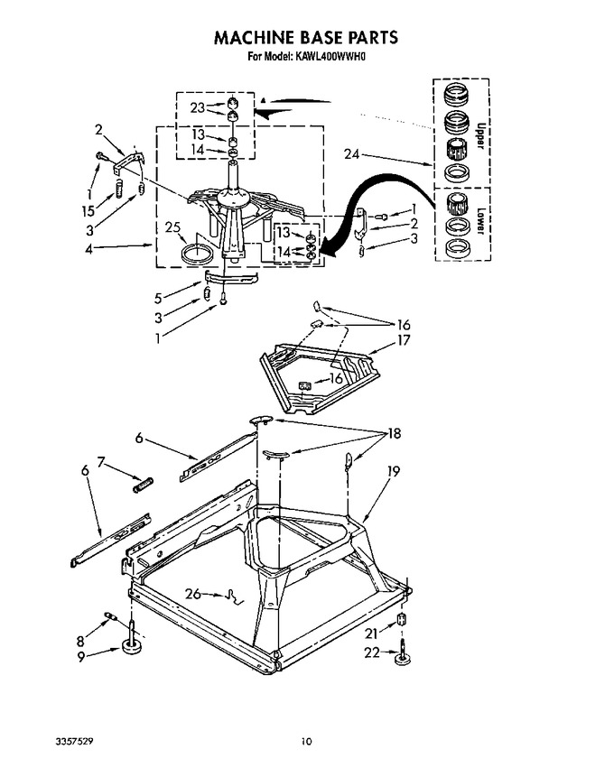 Diagram for KAWL400WWH0