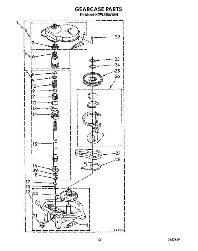 Diagram for KAWL400WWH0