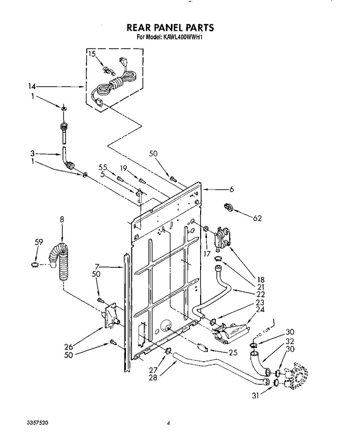 Diagram for KAWL400WAL1