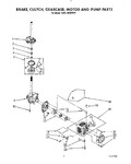 Diagram for 05 - Brake, Clutch, Gearcase, Motor & Pump