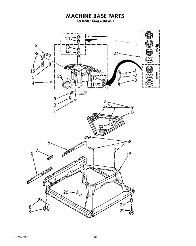 Diagram for KAWL400WAL1