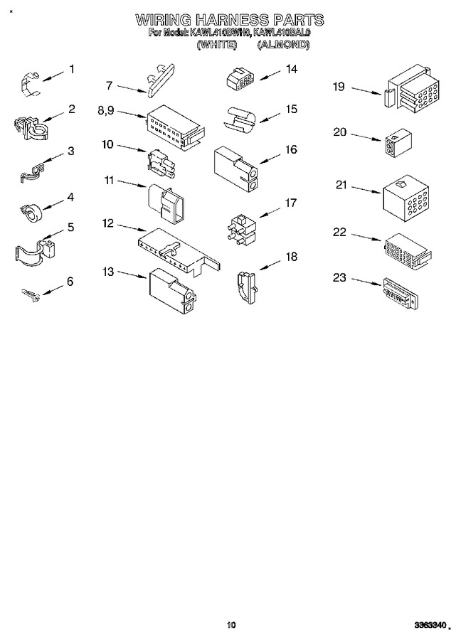 Diagram for KAWL410BWH0