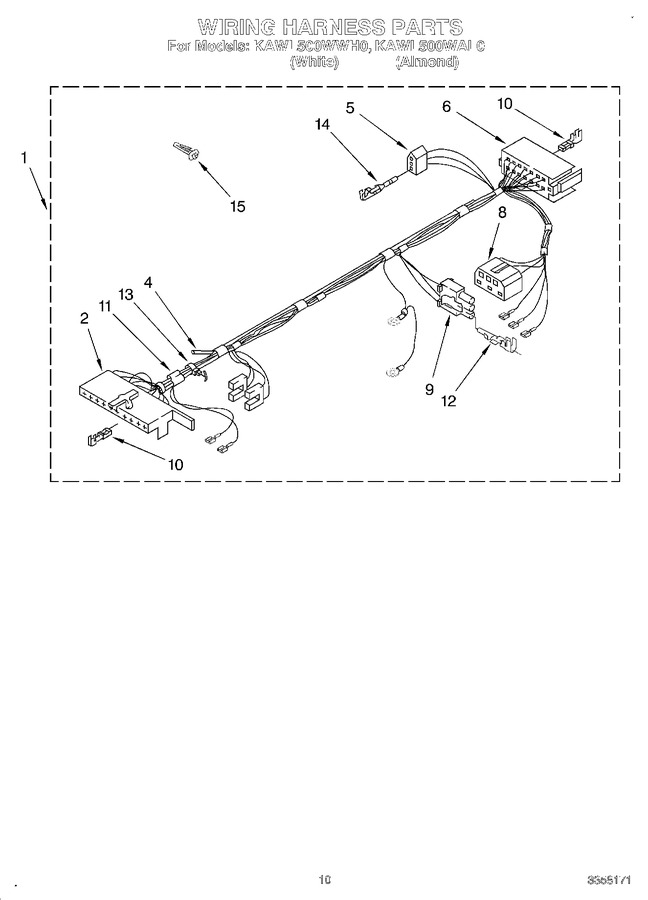 Diagram for KAWL500WAL0
