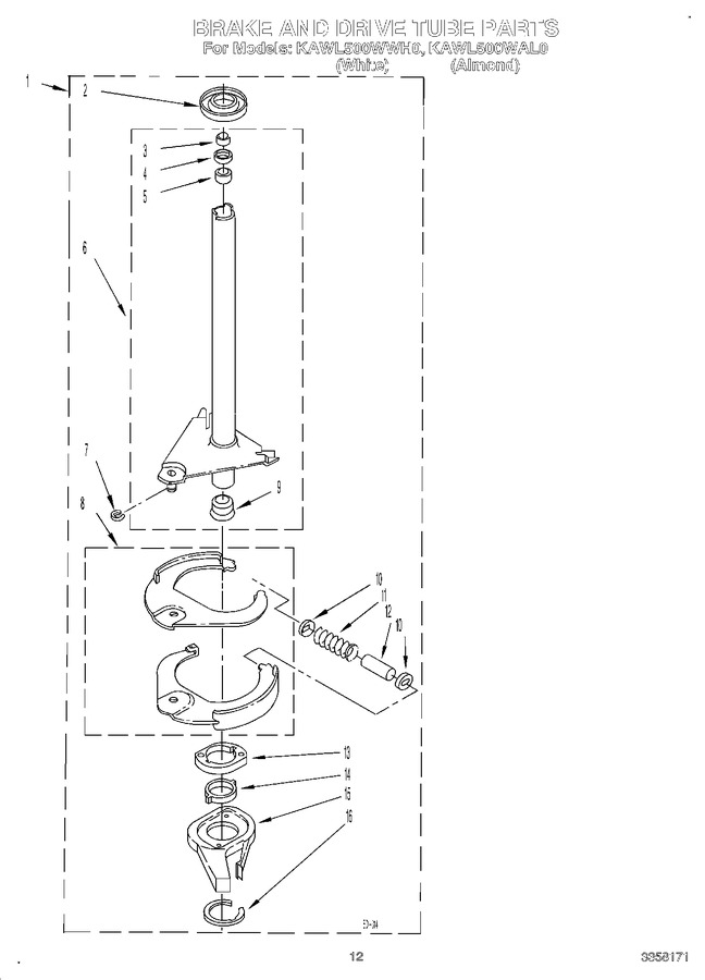 Diagram for KAWL500WWH0
