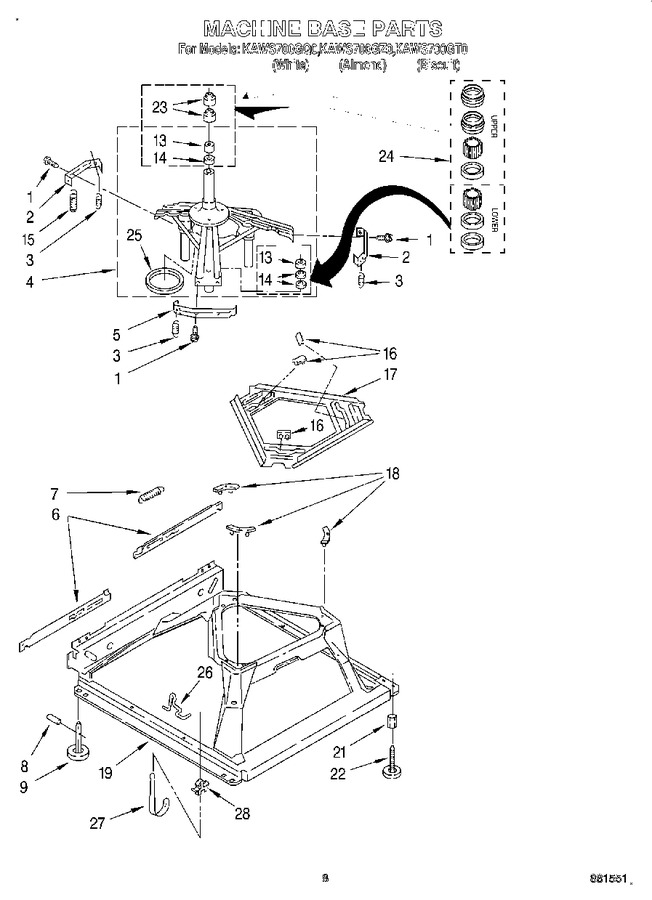 Diagram for KAWS700GQ0