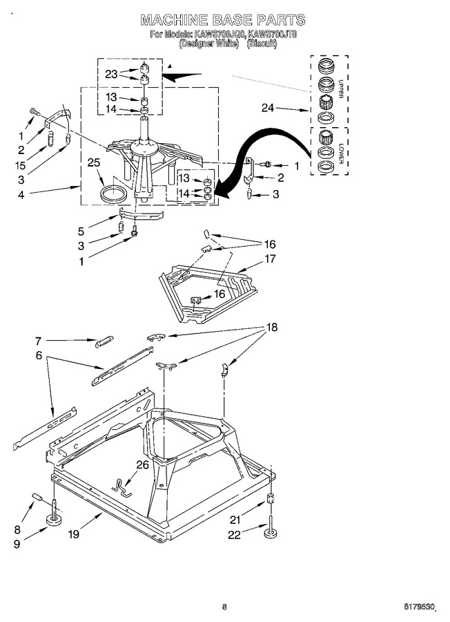Diagram for KAWS700JT0