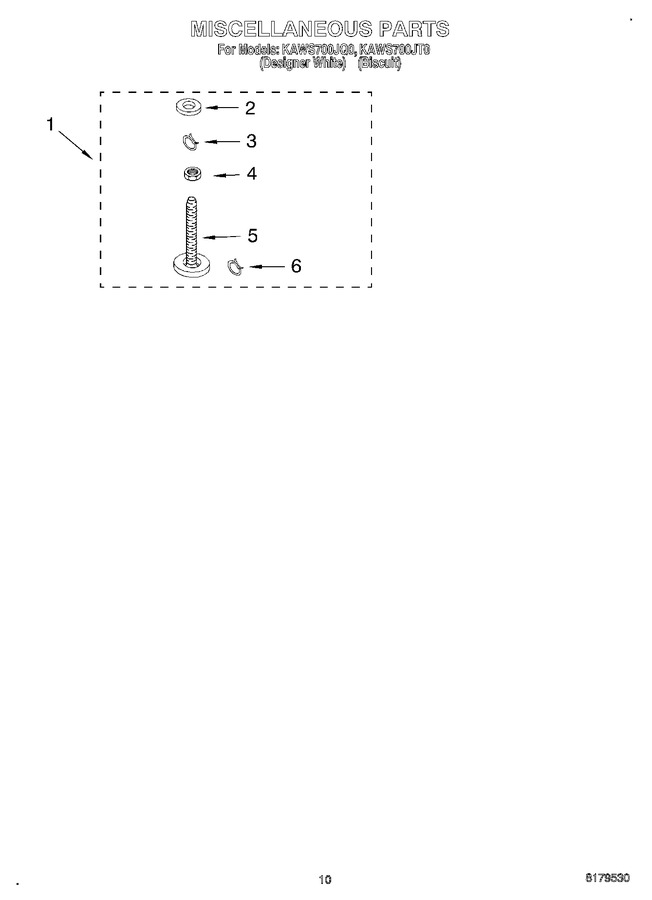 Diagram for KAWS700JQ0