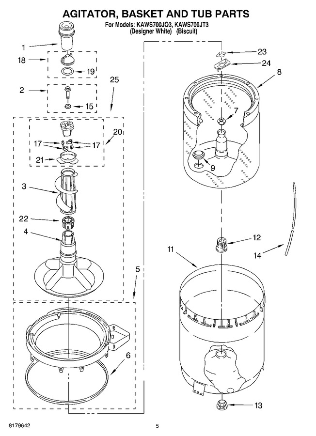Diagram for KAWS700JT3