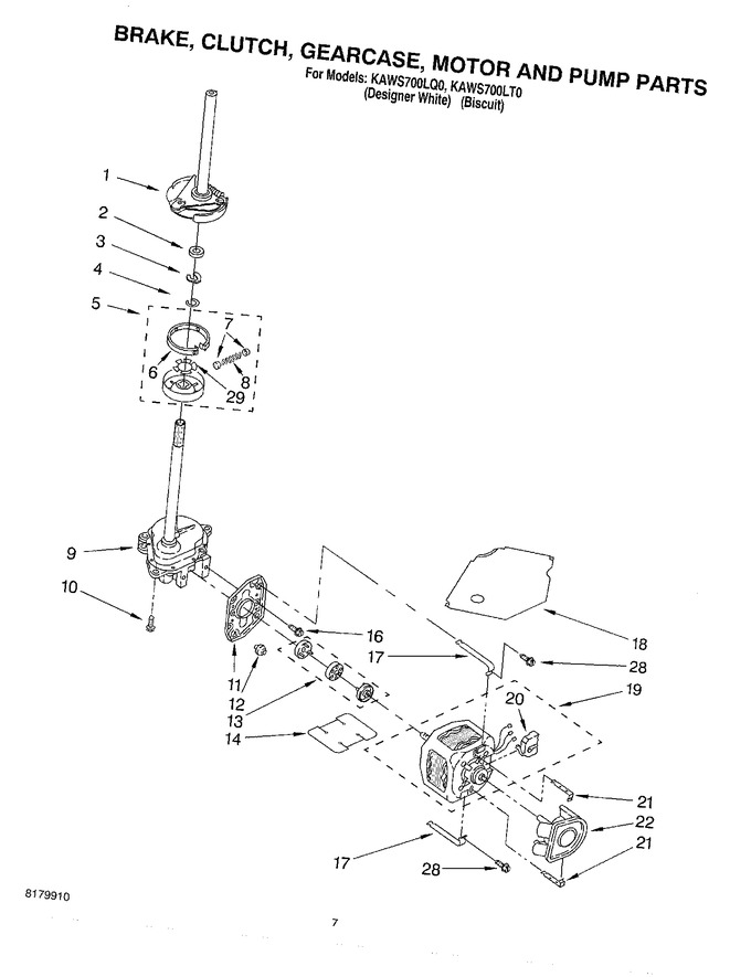 Diagram for KAWS700LT0