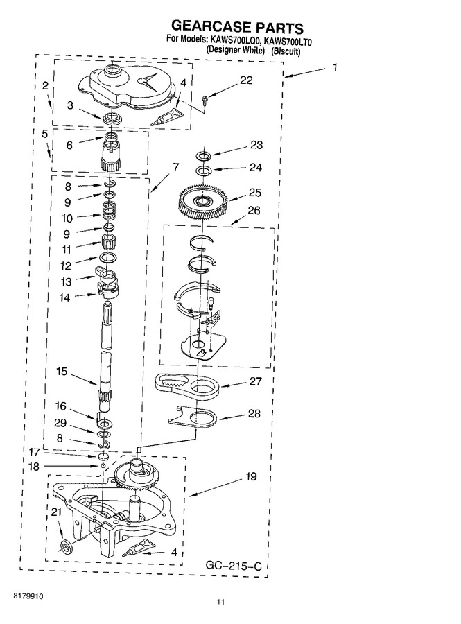 Diagram for KAWS700LT0