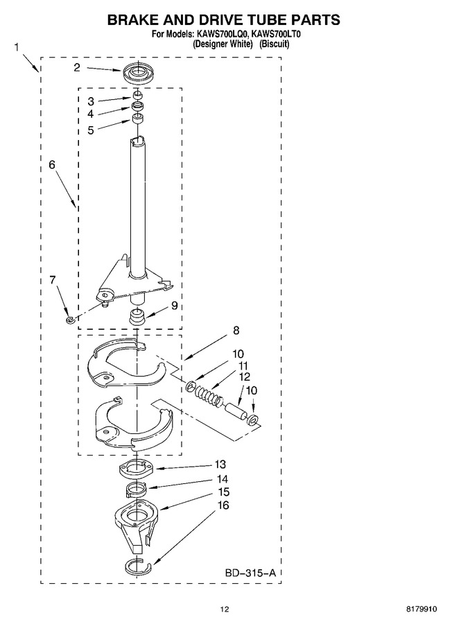 Diagram for KAWS700LT0