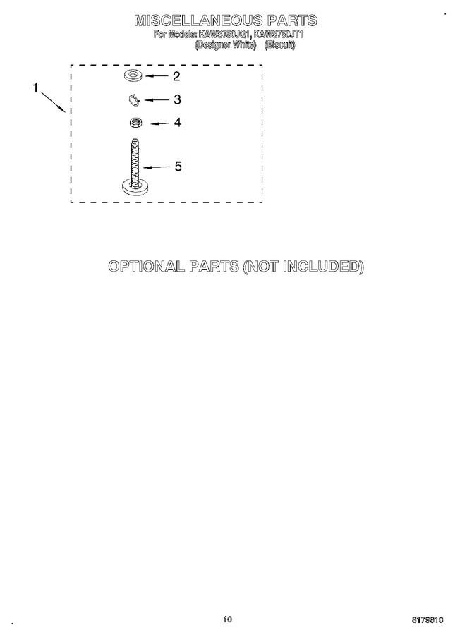Diagram for KAWS750JQ1