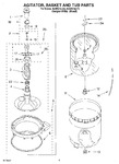 Diagram for 03 - Agitator, Basket And Tub