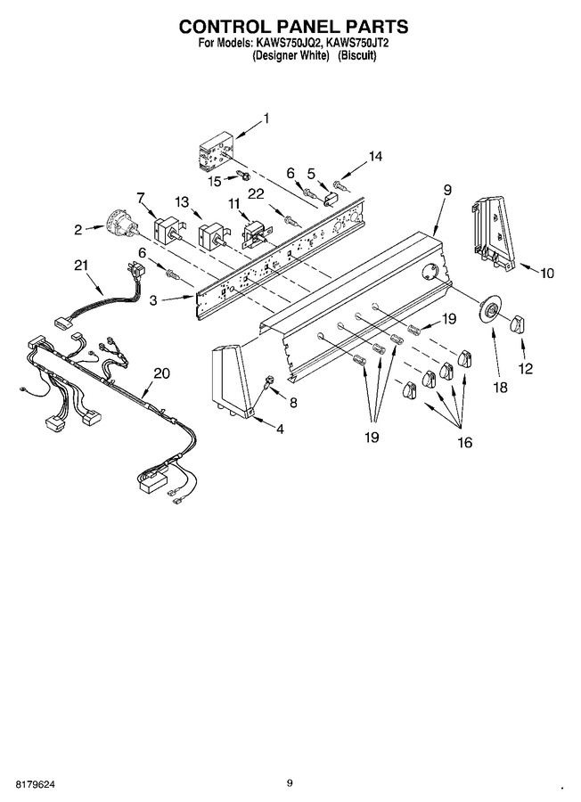 Diagram for KAWS750JQ2