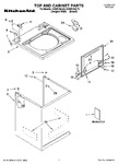 Diagram for 01 - Top And Cabinet Parts