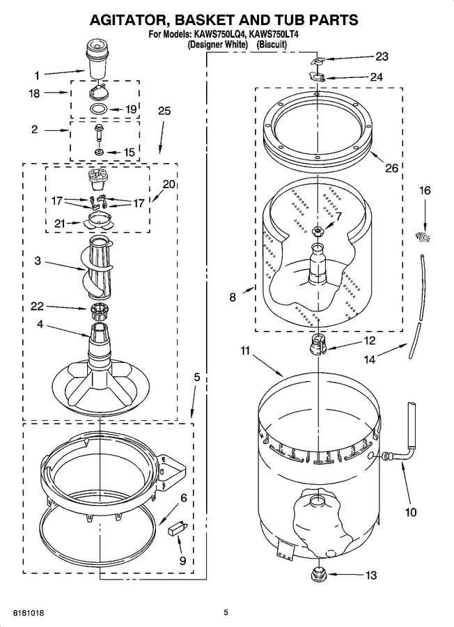 Diagram for KAWS750LQ4