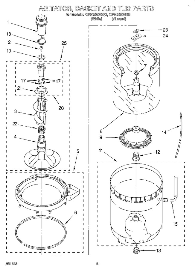 Diagram for KAWS800GZ0