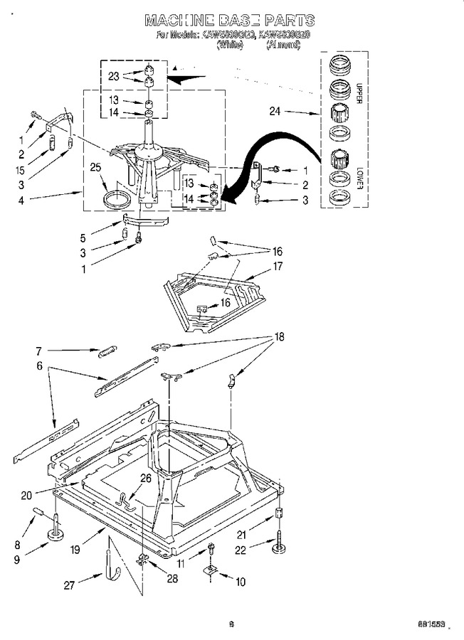 Diagram for KAWS800GZ0