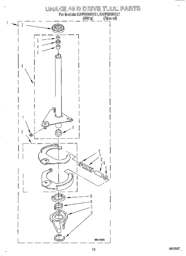 Diagram for KAWS800GZ1
