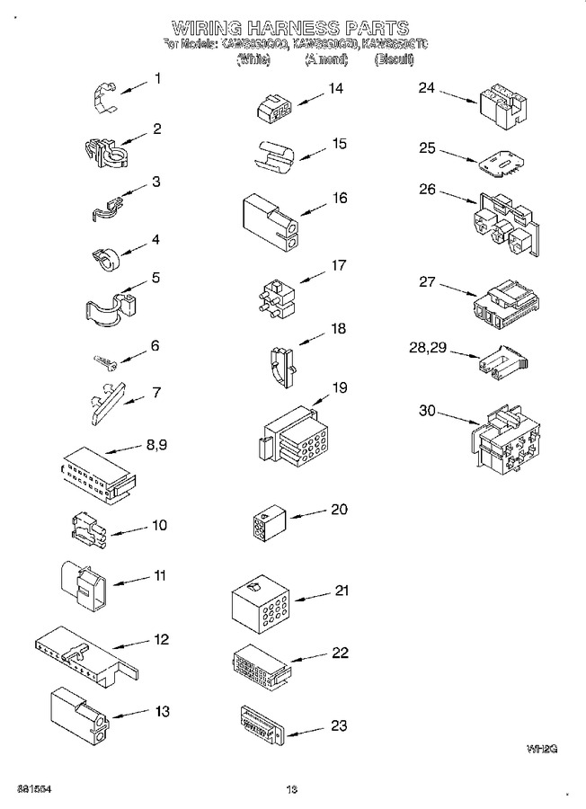 Diagram for KAWS850GT0