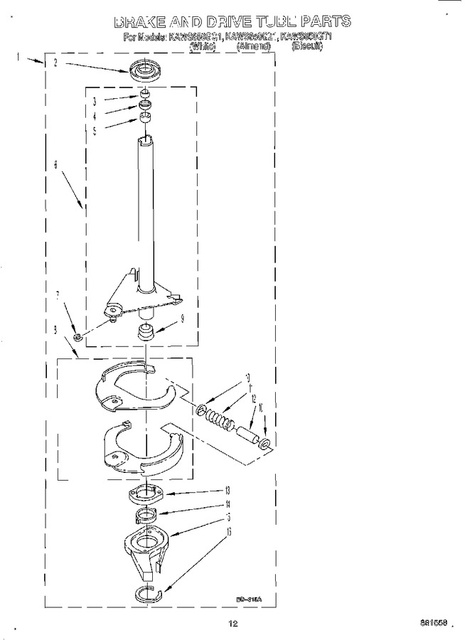 Diagram for KAWS850GZ1