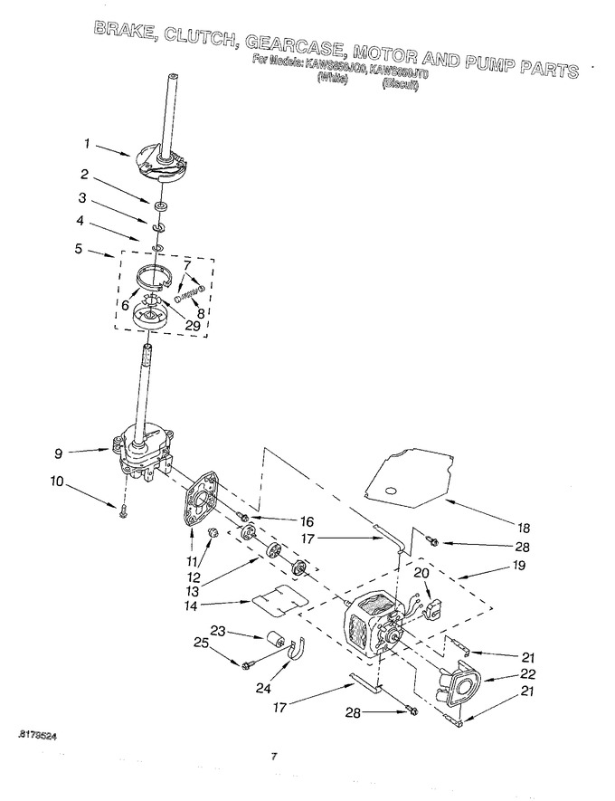 Diagram for KAWS850JQ0