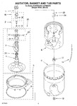 Diagram for 03 - Agitator, Basket And Tub