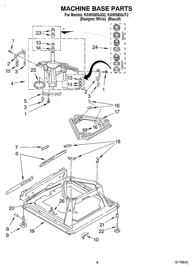 Diagram for KAWS850JT2
