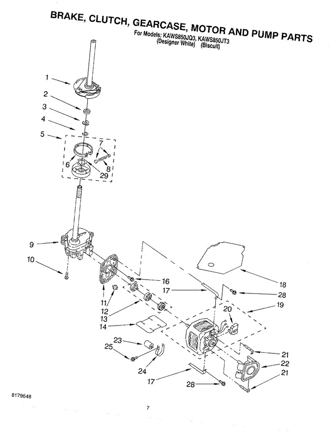 Diagram for KAWS850JT3