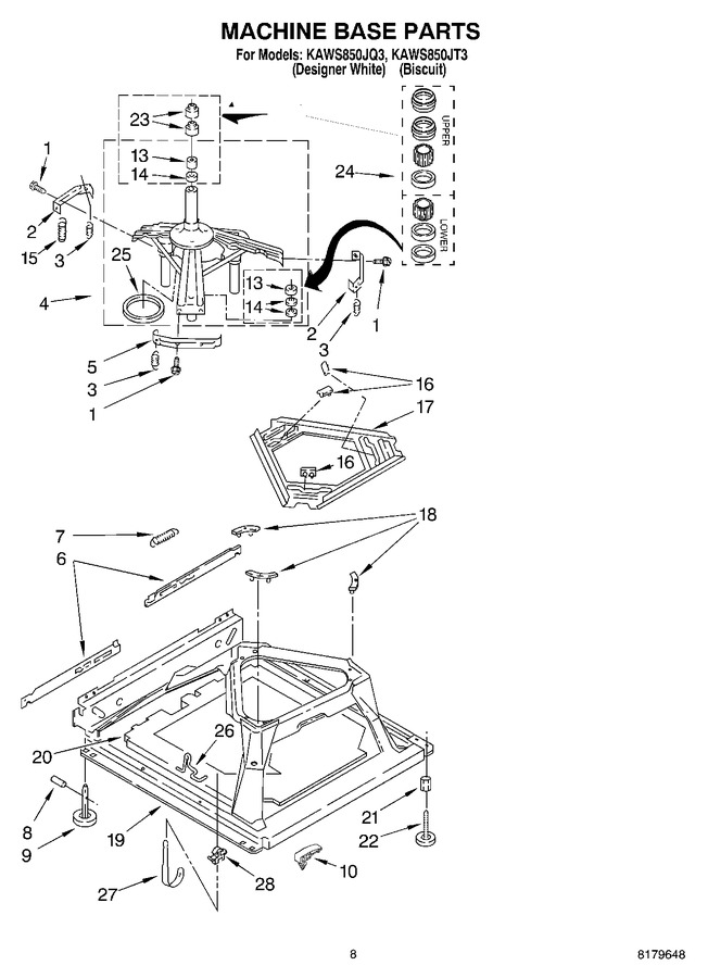 Diagram for KAWS850JT3